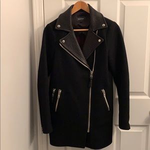 Mackage wool and leather jacket